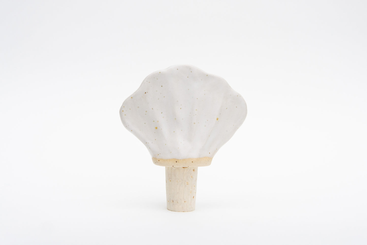 Shell Wine Cork White