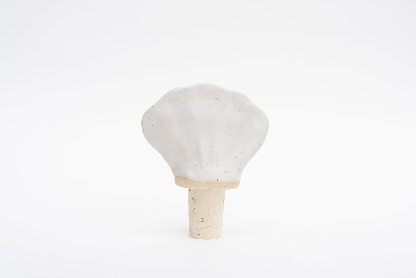 Shell Wine Cork White