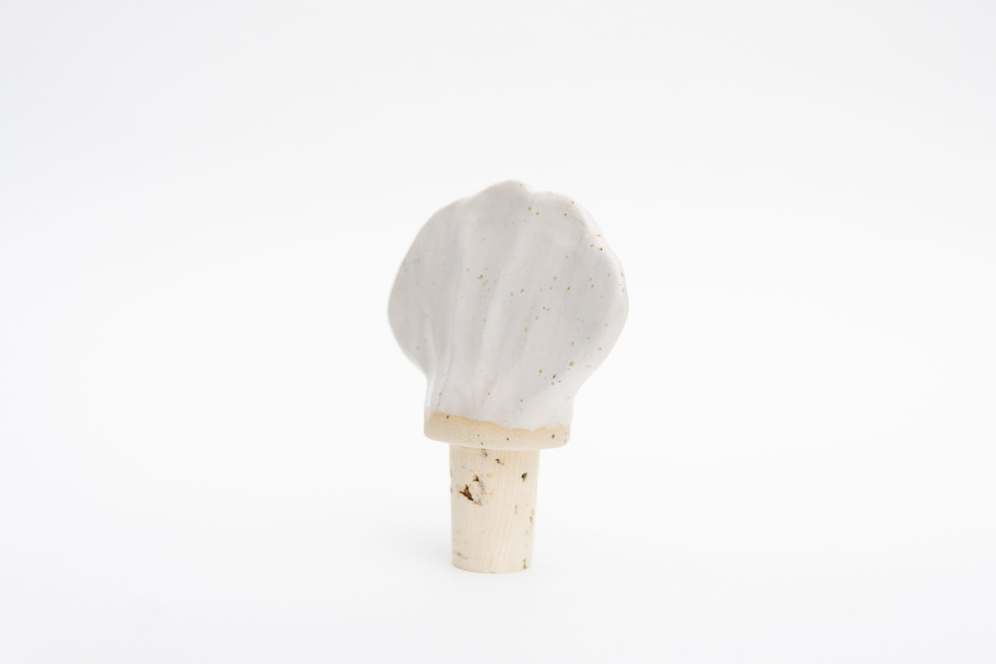 Shell Wine Cork White