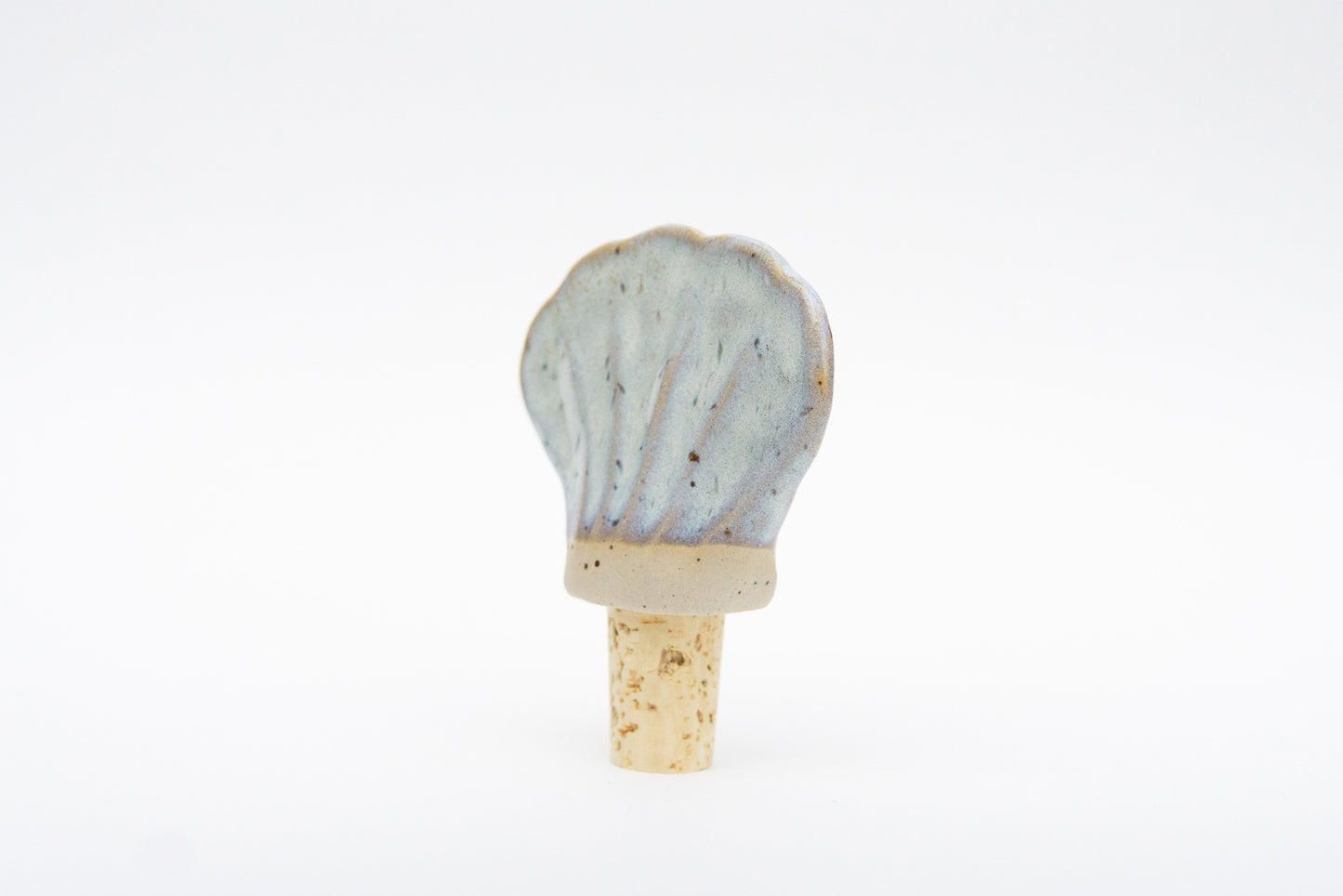 Shell Wine Cork Blue