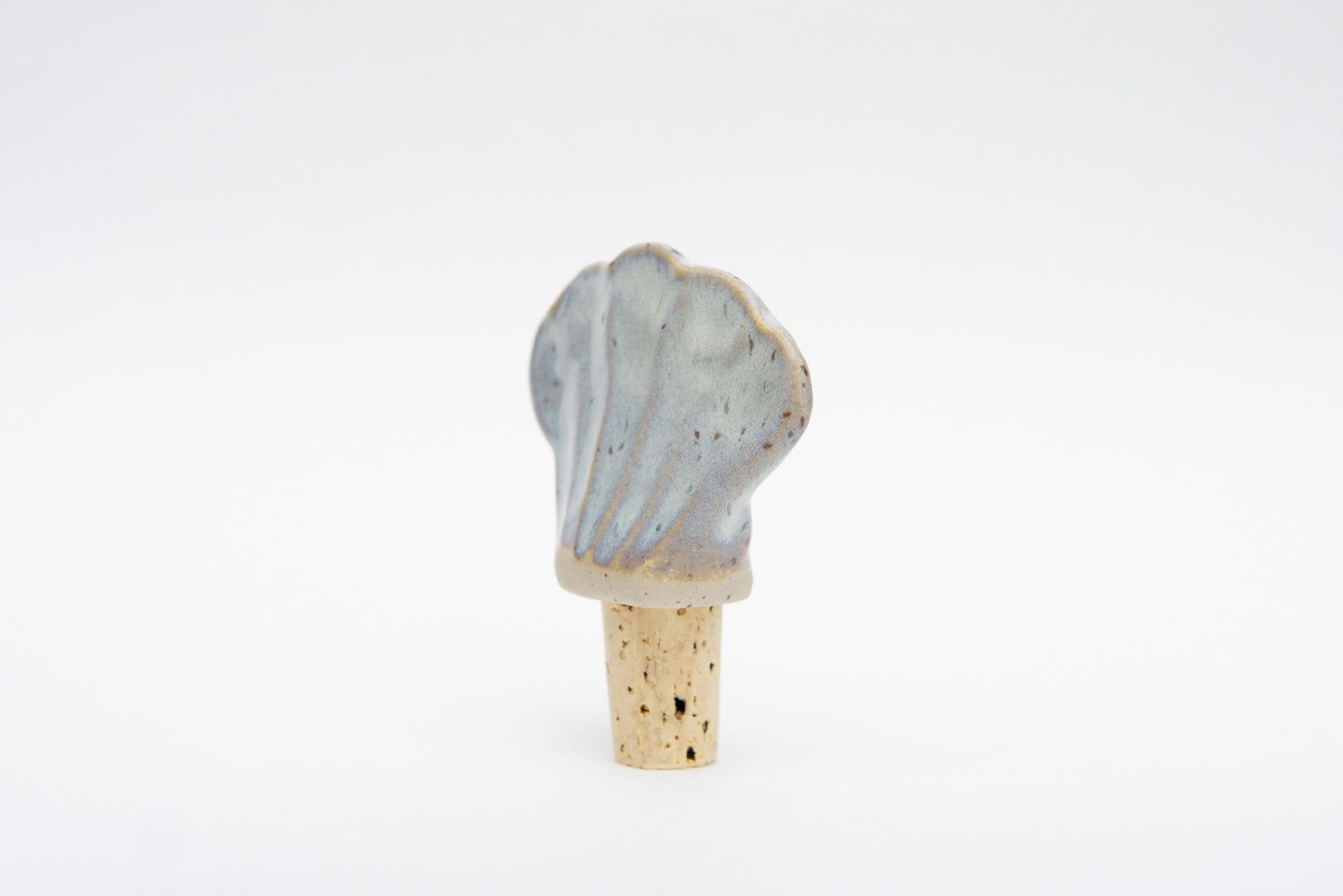 Shell Wine Cork Blue