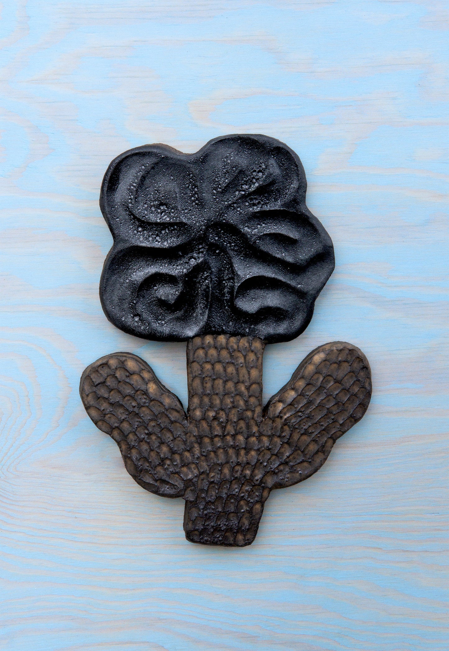 Flower Black Beige
