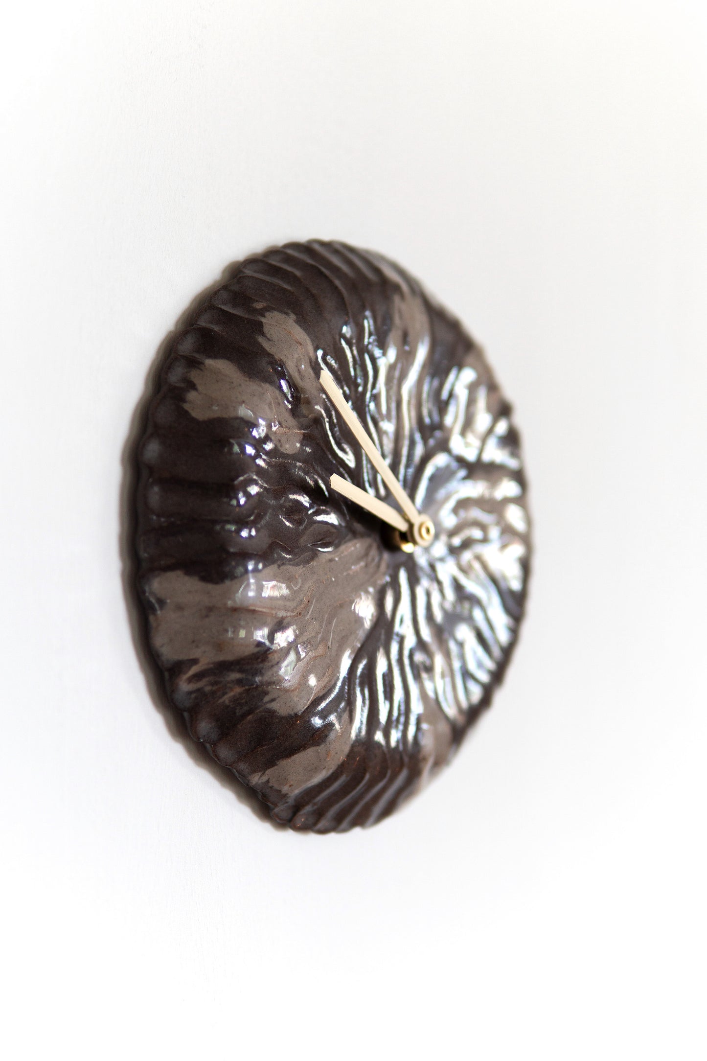 Wall Clock Dark Gray