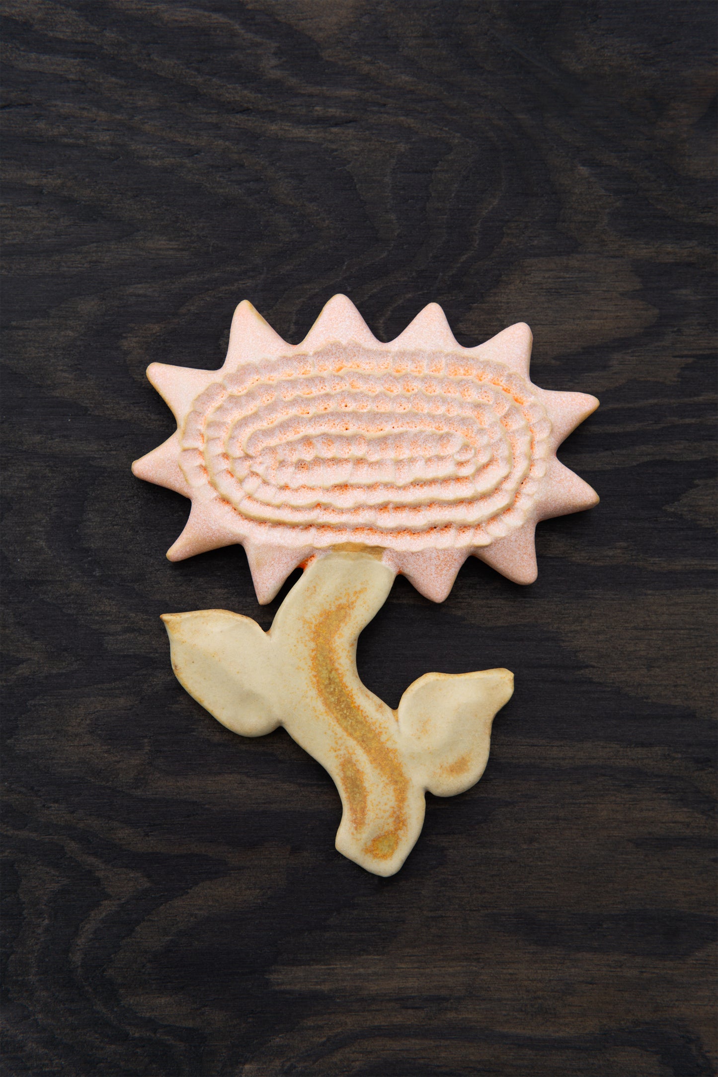 Small Sunflower Pink Beige