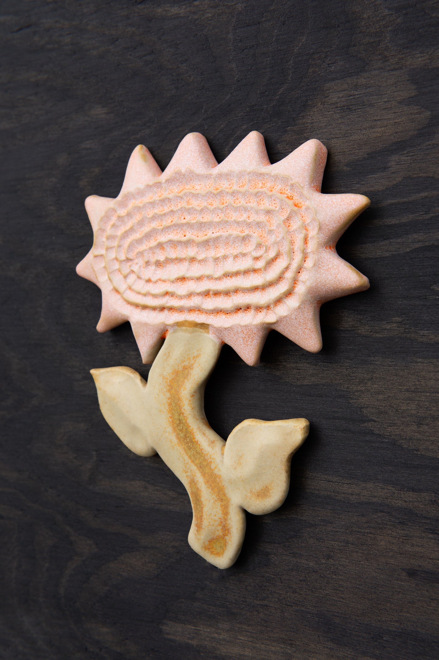 Small Sunflower Pink Beige