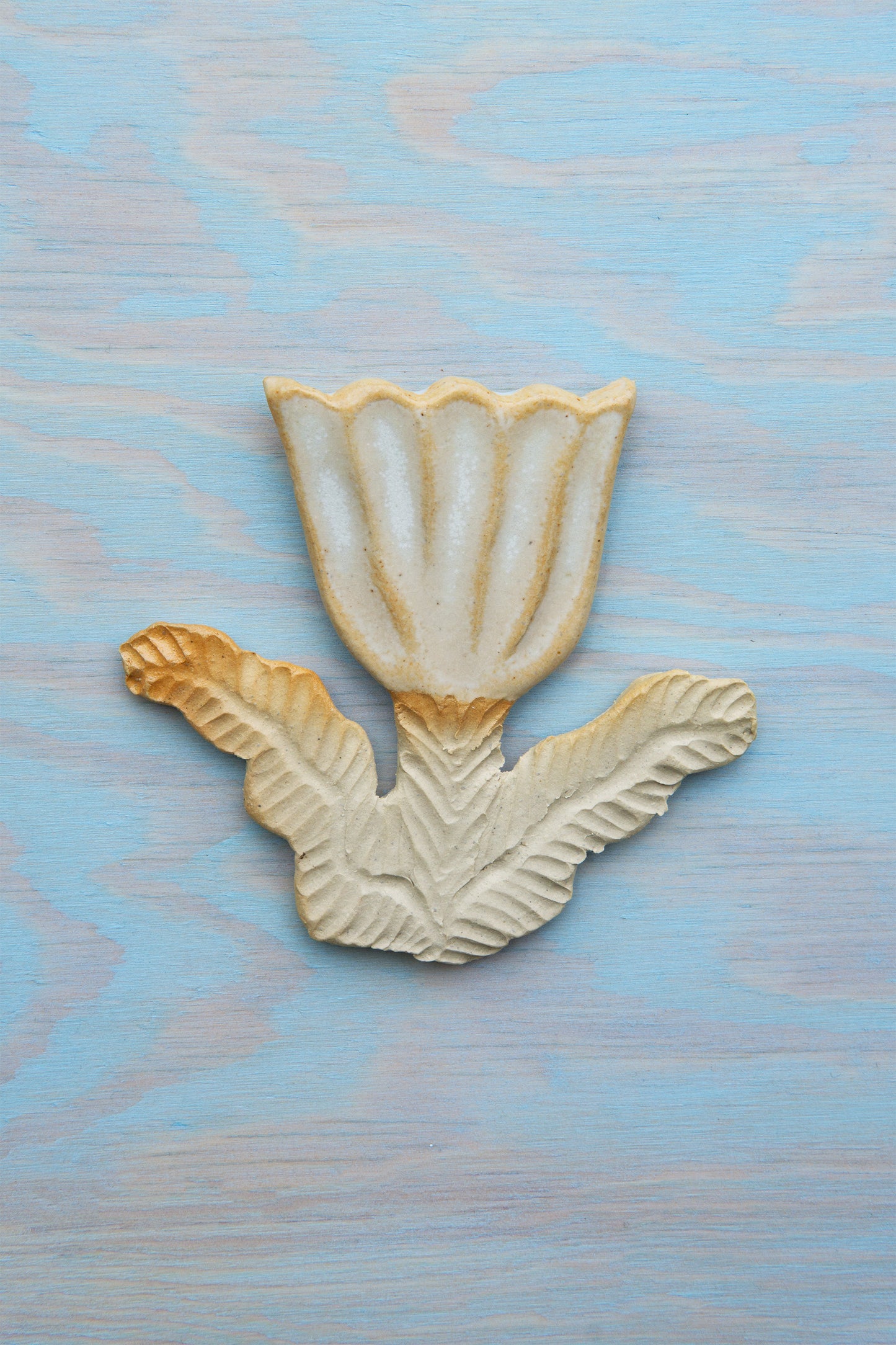 Small Tulip White Beige