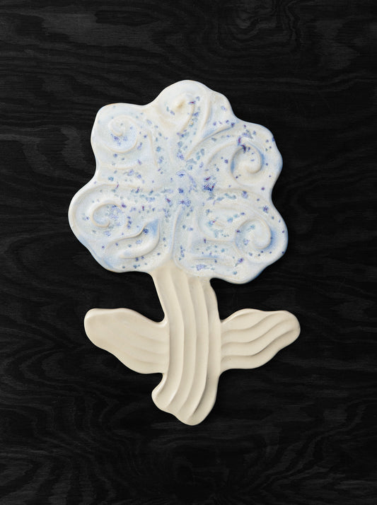 Anemone White Blue Speckled