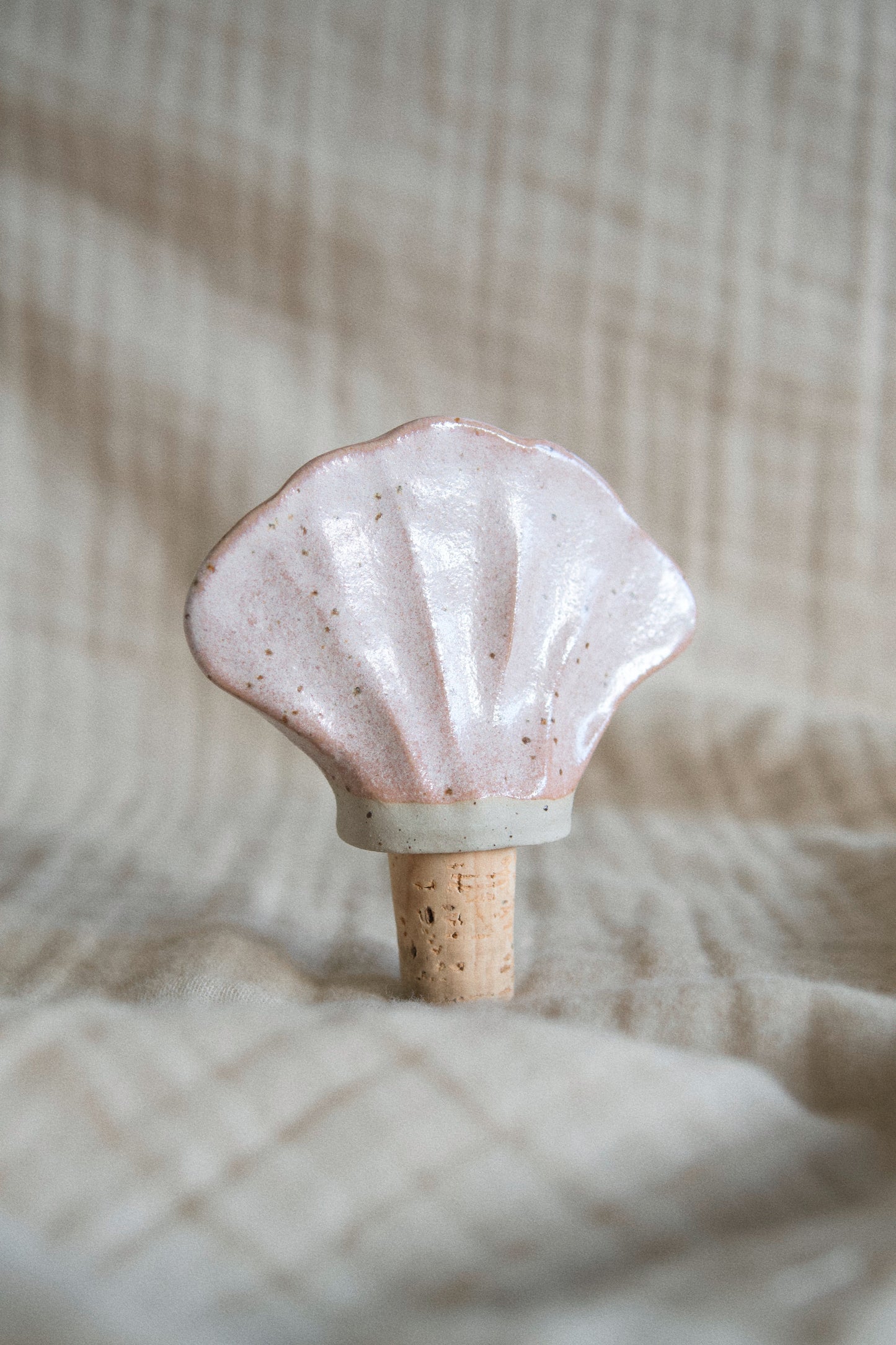 Shell Wine Stopper - Reduced price