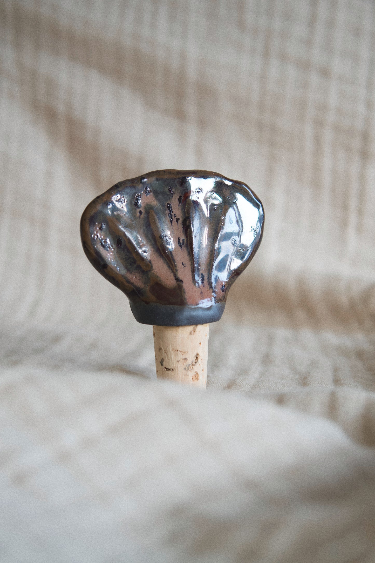 Shell Wine Stopper - Reduced price