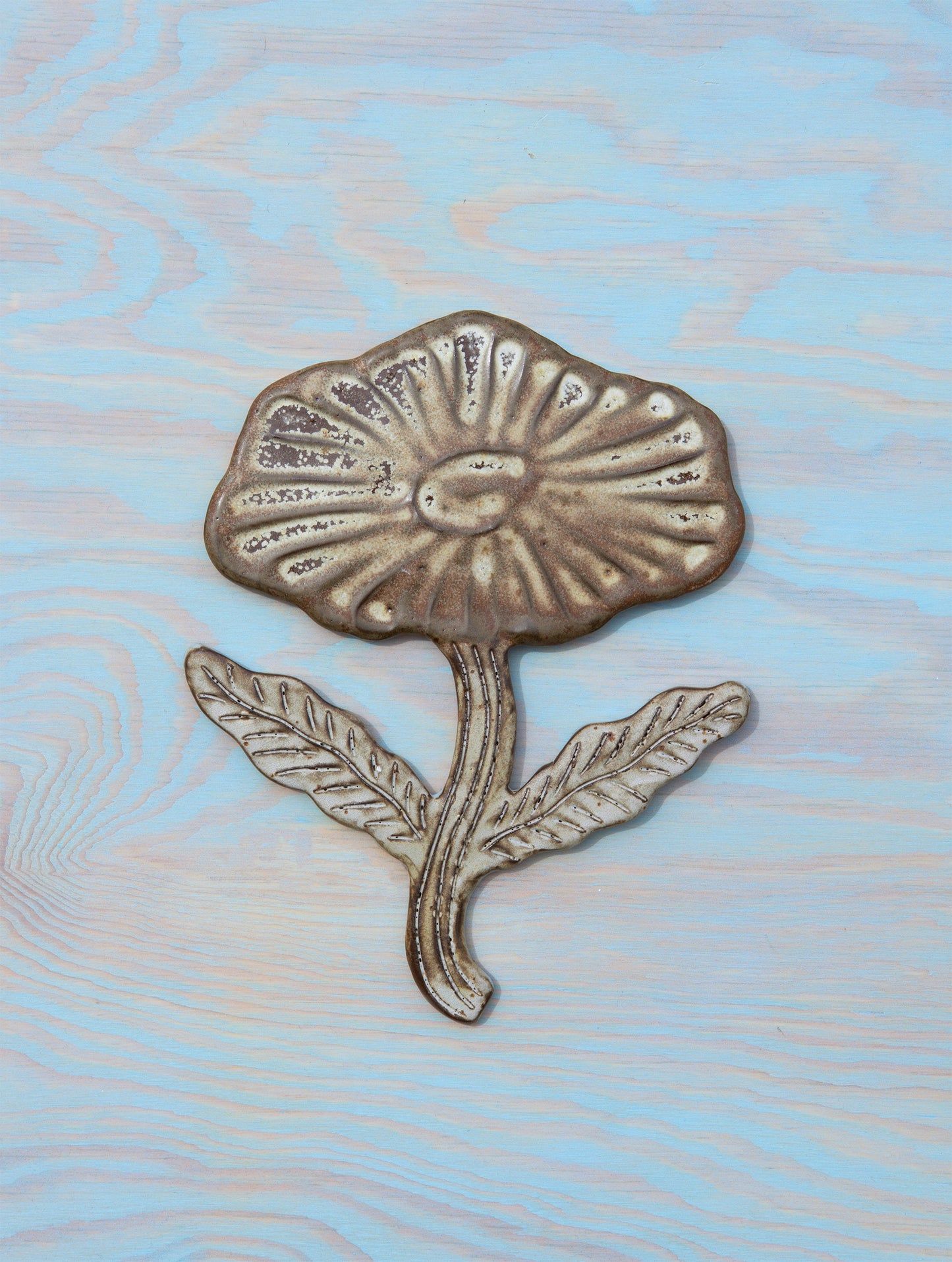 Flower Brown Frosty