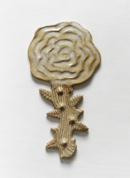 Large Rose Raw Dotted