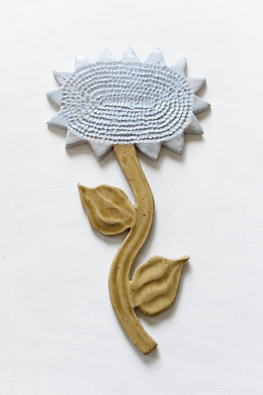 Large Sunflower Baby Blue Honey