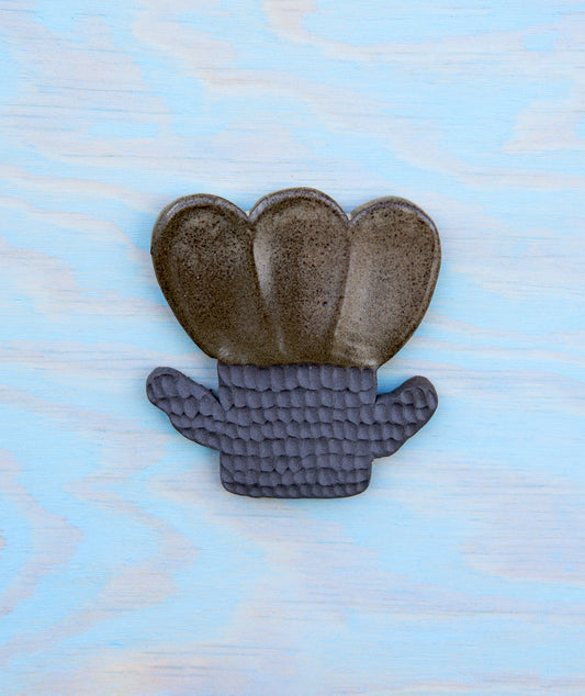 Small Flower Brown