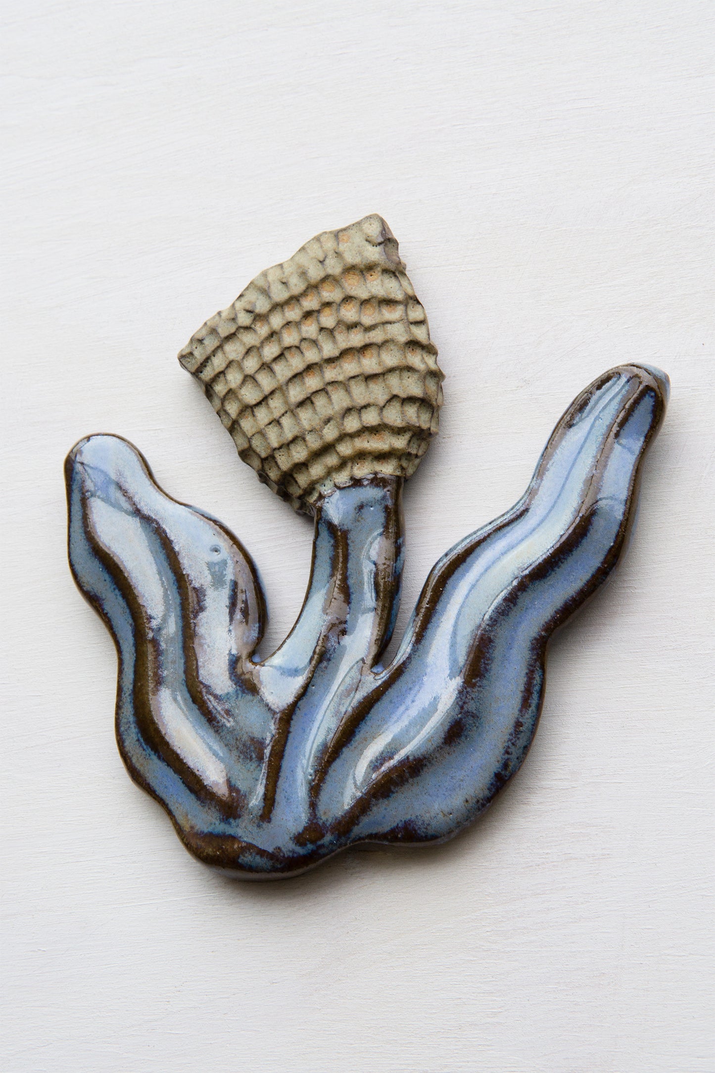 Small Bell Blue Brown