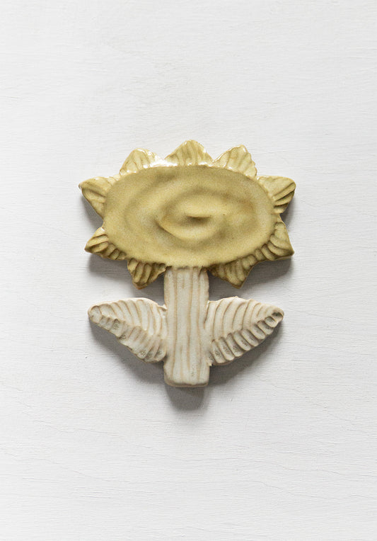 Small Sunflower Yellow White